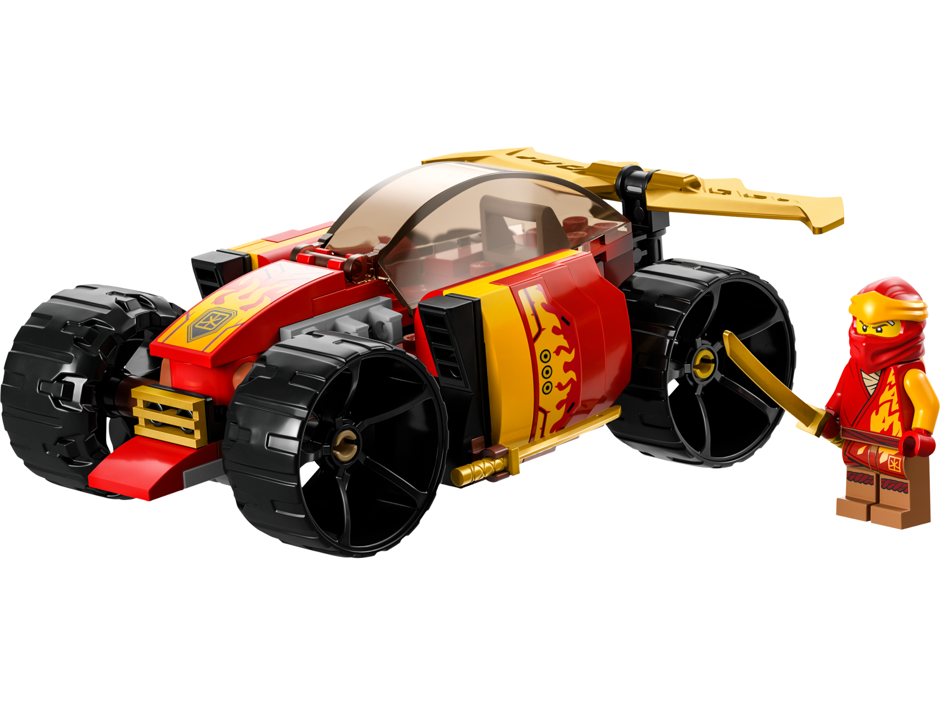 LEGO NINJAGO 71780 - La voiture de course ninja de Kai – Évolution