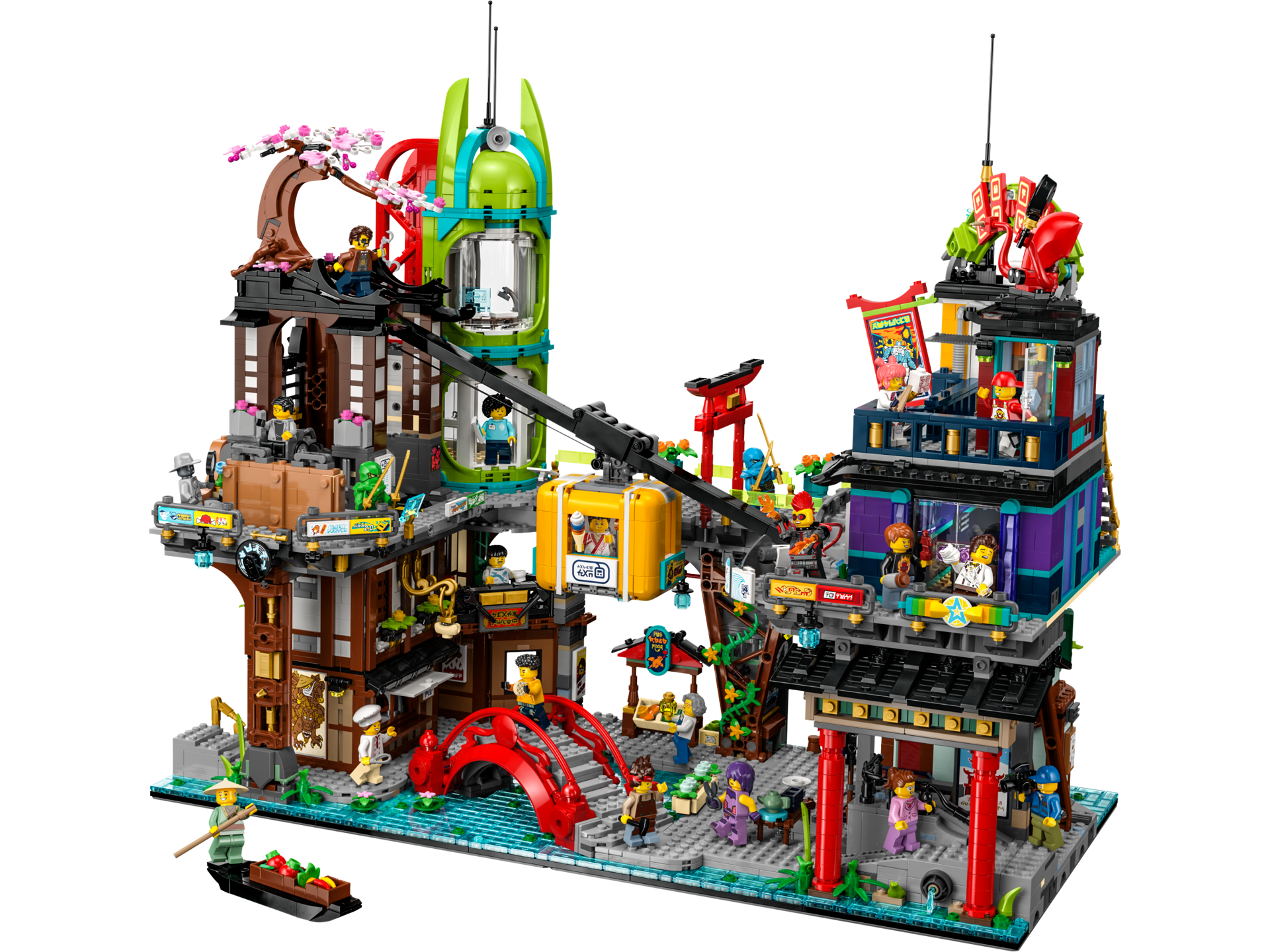 LEGO NINJAGO 71799 - Les marchés de NINJAGO® City