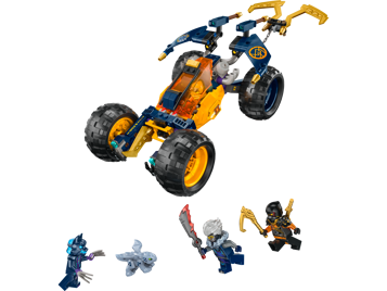 LEGO NINJAGO 71811 - Le buggy tout-terrain ninja d'Arin