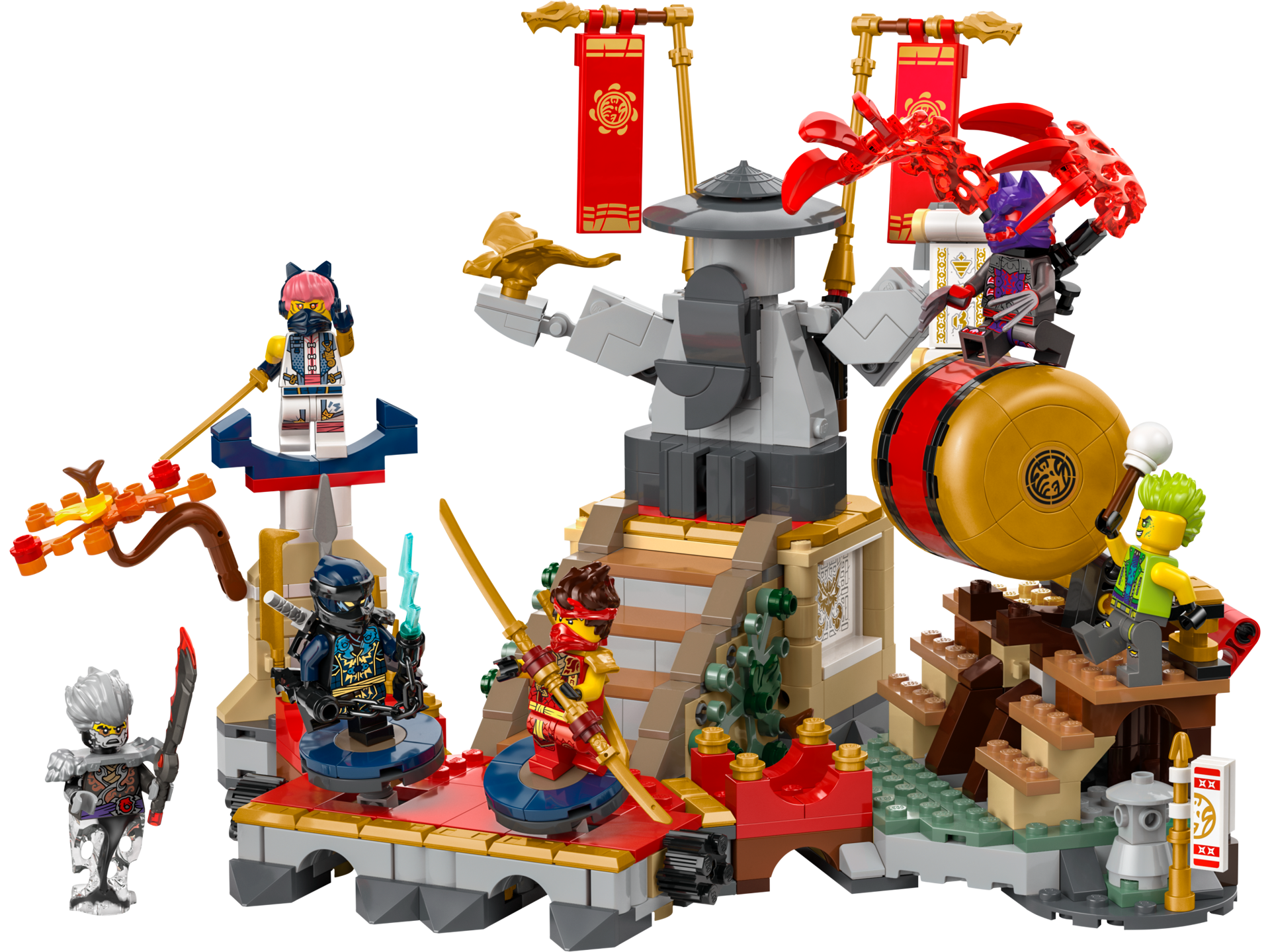 LEGO NINJAGO 71818 - L’arène de combat du tournoi