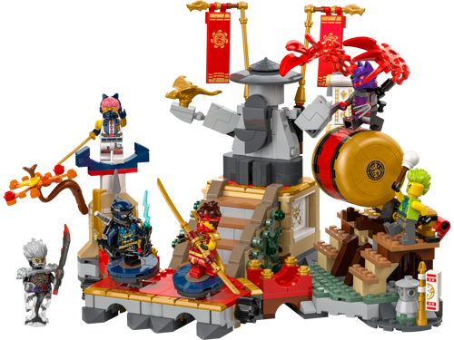 LEGO NINJAGO 71818 - L’arène de combat du tournoi