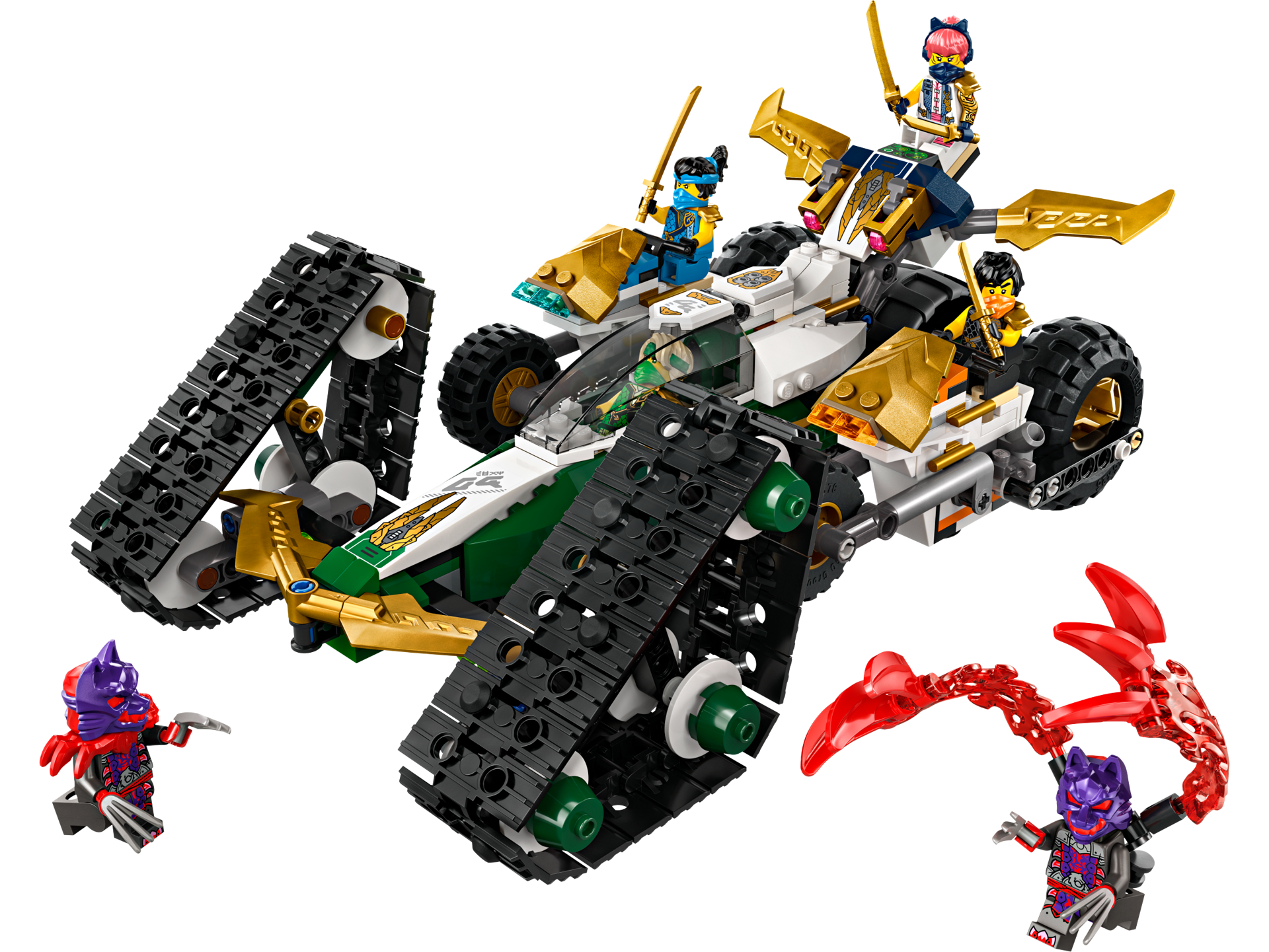 LEGO NINJAGO 71820 - Le véhicule combiné de l’équipe des ninjas