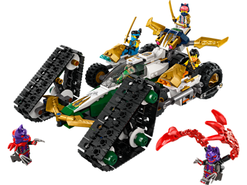 LEGO NINJAGO 71820 - Le véhicule combiné de l’équipe des ninjas