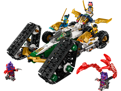 LEGO NINJAGO 71820 - Le véhicule combiné de l’équipe des ninjas