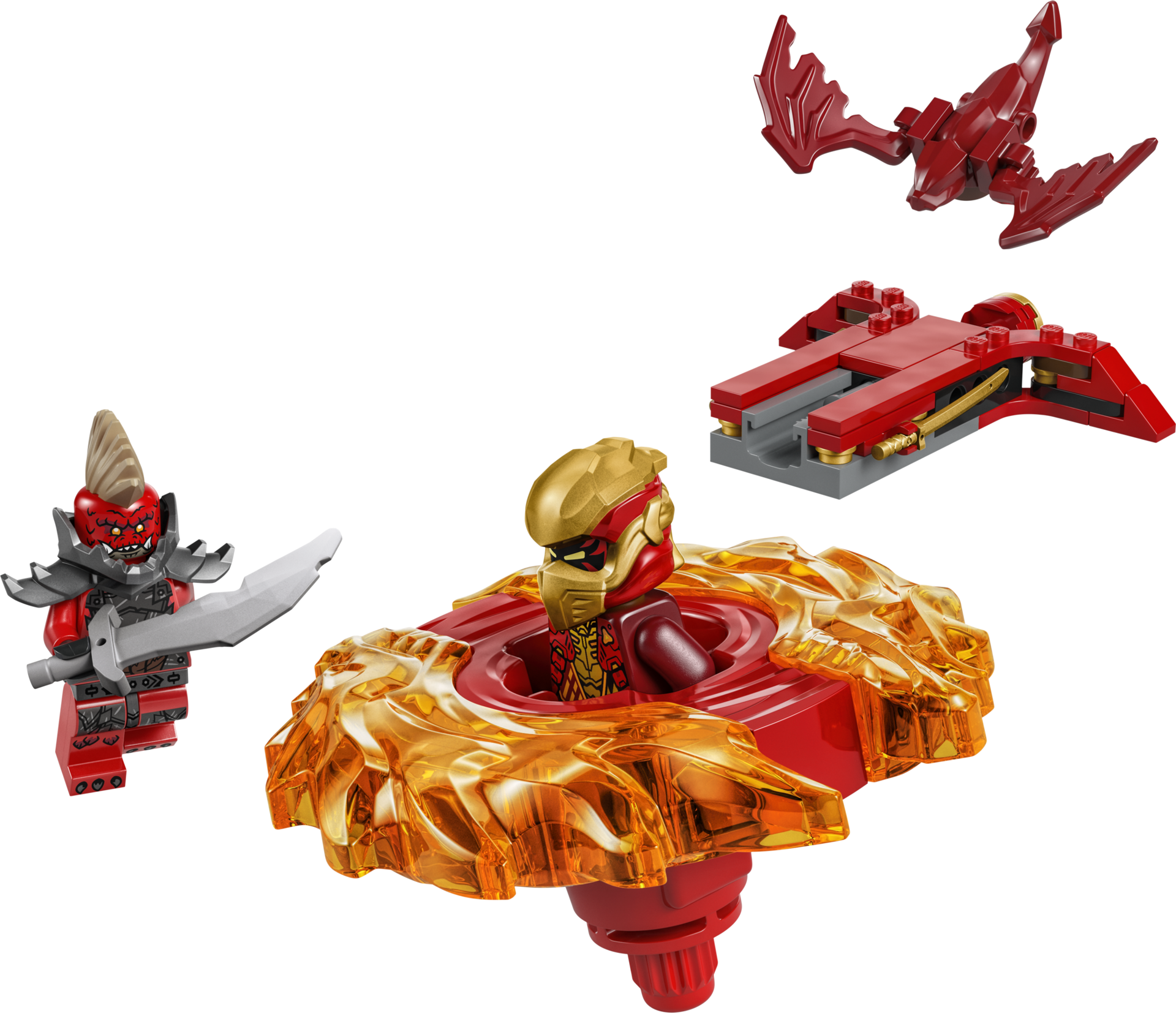 LEGO NINJAGO 71823 - La toupie Spinjitzu du dragon de Kai