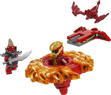 LEGO NINJAGO 71823 - La toupie Spinjitzu du dragon de Kai