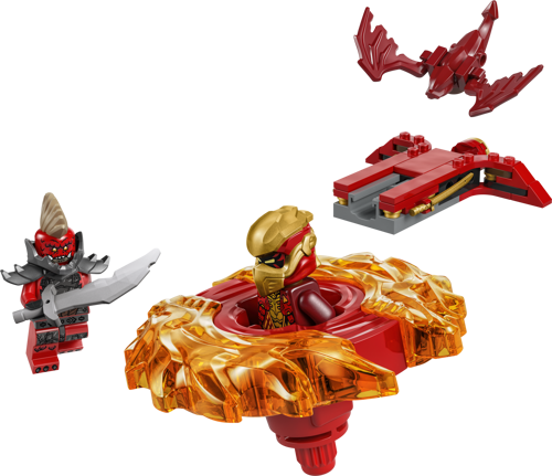 LEGO NINJAGO 71823 - La toupie Spinjitzu du dragon de Kai