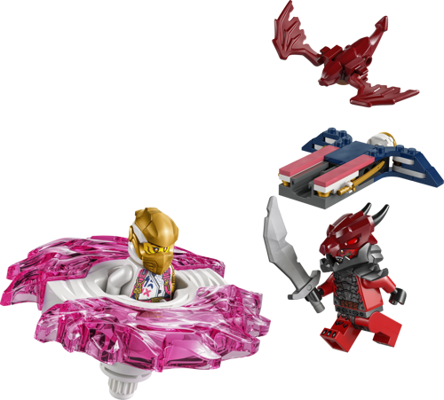 LEGO NINJAGO 71824 - La toupie Spinjitzu du dragon de Sora