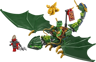 LEGO NINJAGO 71829 - Le dragon vert de la forêt de Lloyd
