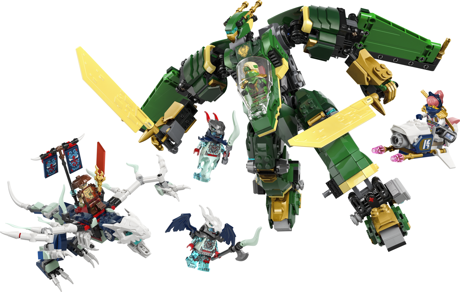 LEGO NINJAGO 71845 - L’avion-robot de Lloyd