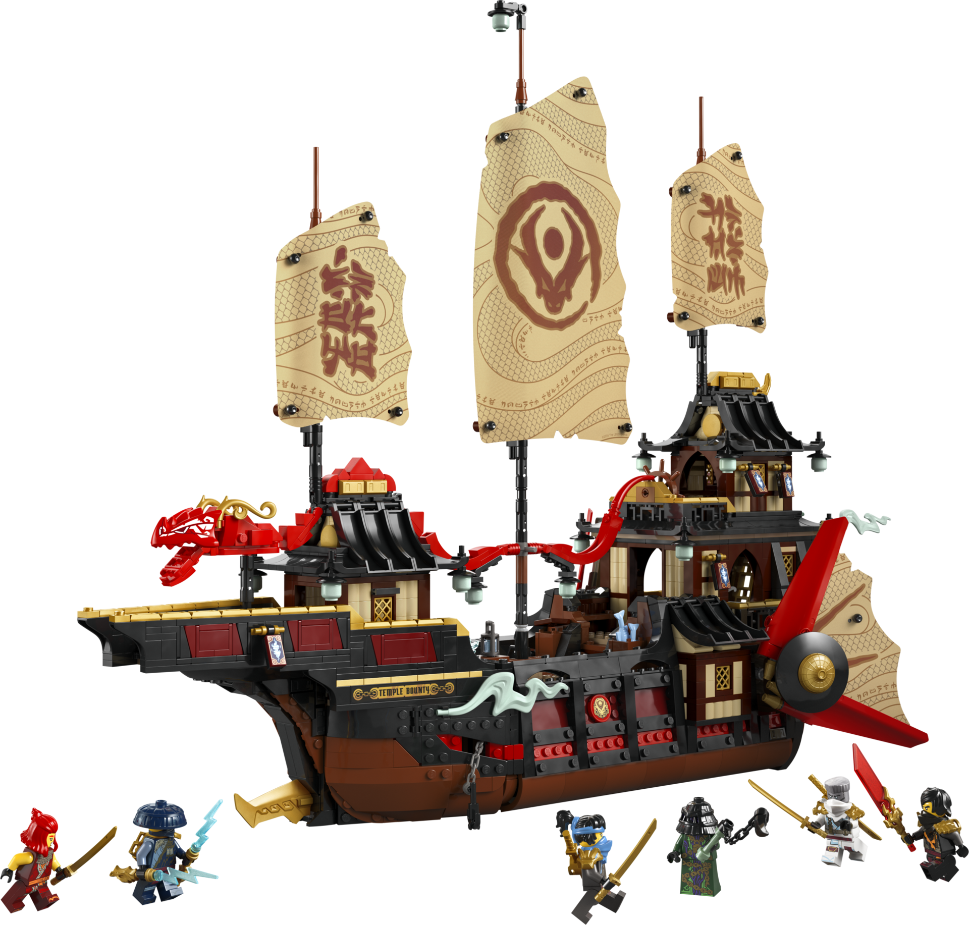 LEGO NINJAGO 71848 - Le temple Bounty