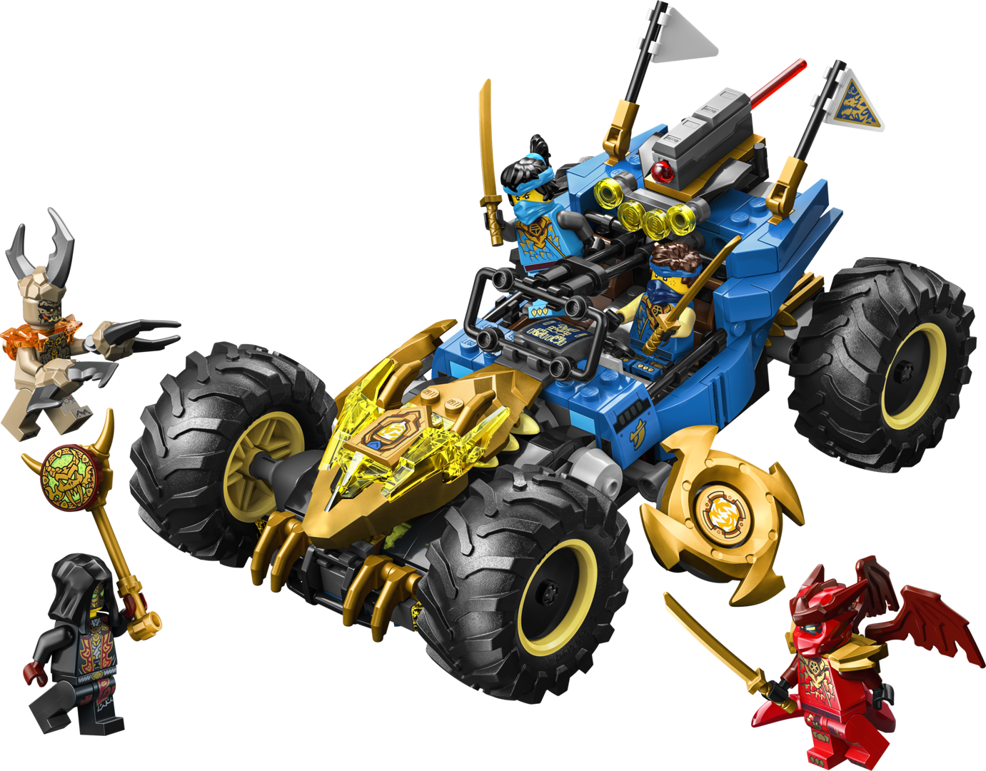 LEGO NINJAGO 71856 - La voiture transformable de Jay