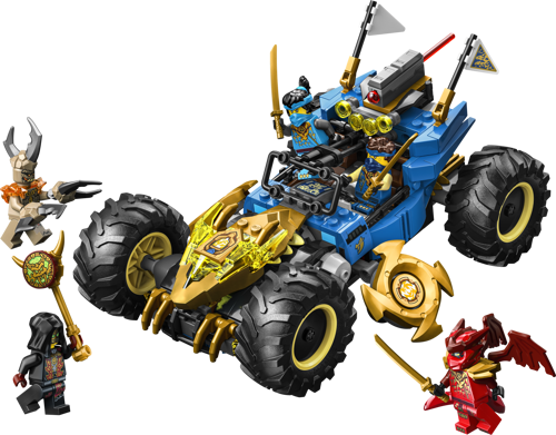 LEGO NINJAGO 71856 - La voiture transformable de Jay