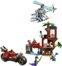 LEGO NINJAGO 71857 - La cabane et les véhicules des Ninjas