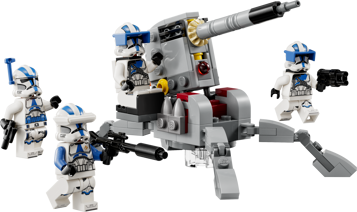 LEGO Star Wars 75345 - Pack de combat des Clone Troopers™ de la 501ème légion