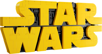 LEGO Star Wars 75407 - Logo de Star Wars™ en briques