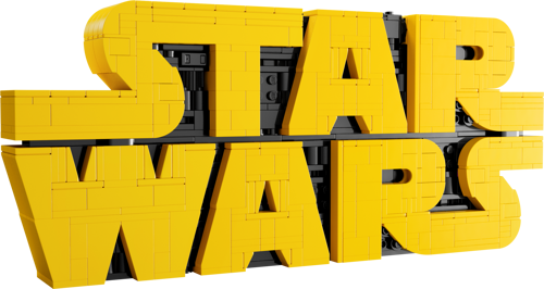 LEGO Star Wars 75407 - Logo de Star Wars™ en briques