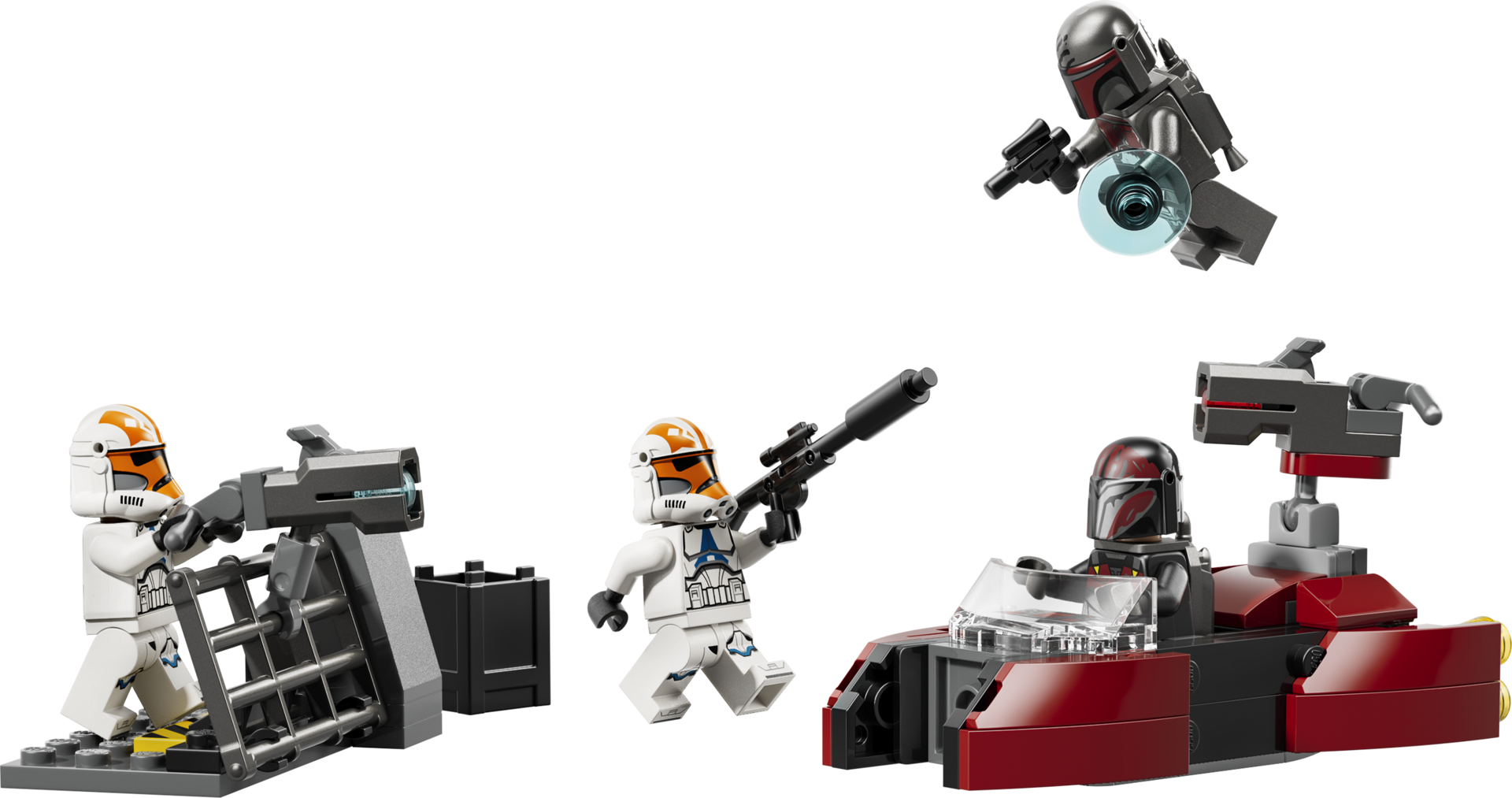 LEGO Star Wars 75449 - Pack de combat Le Siège de Mandalore