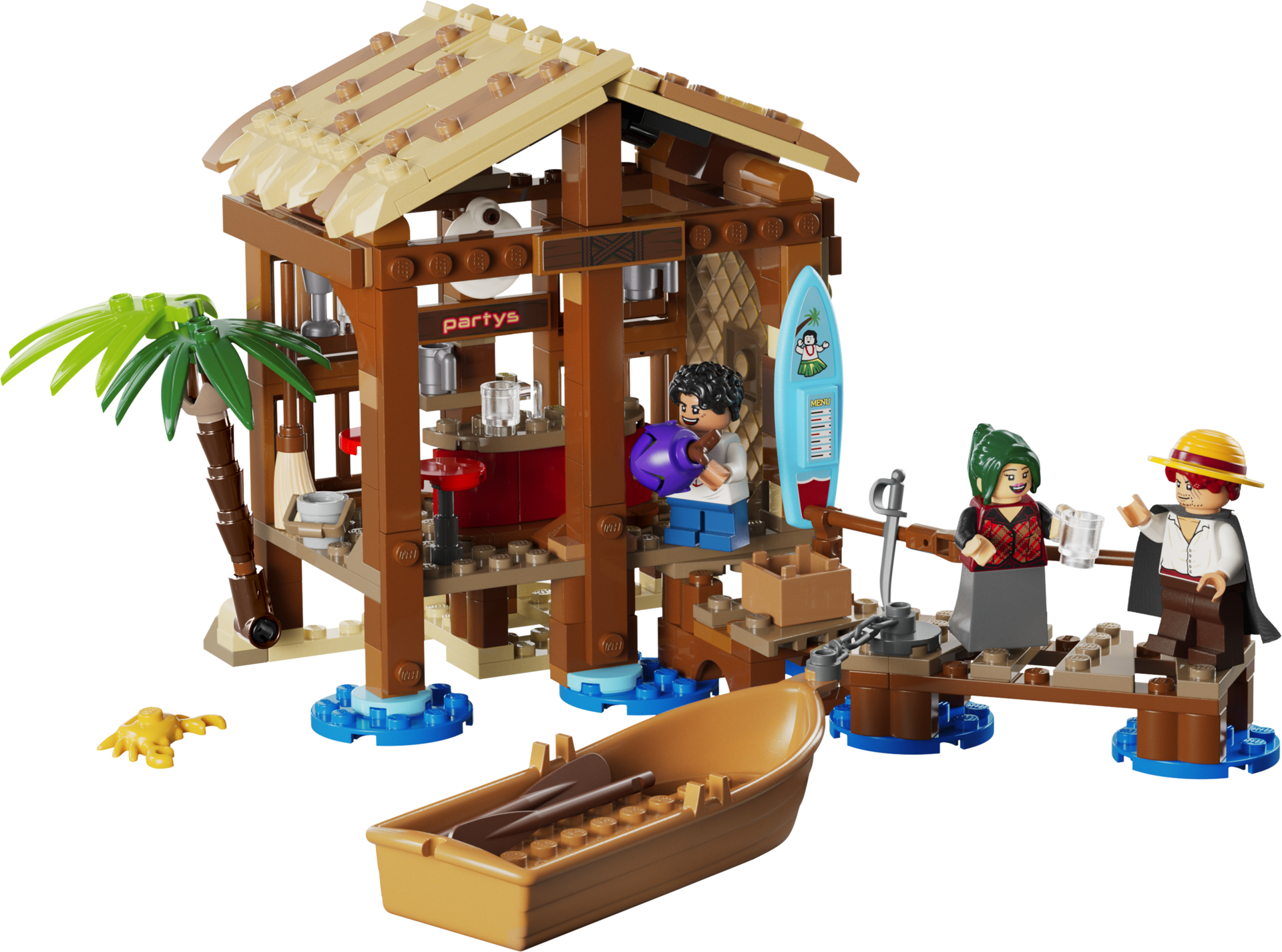 LEGO One Piece 75636 - Le bar du village de Fuchsia