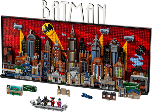 LEGO Art 76271 - Batman : La série animée Gotham City™