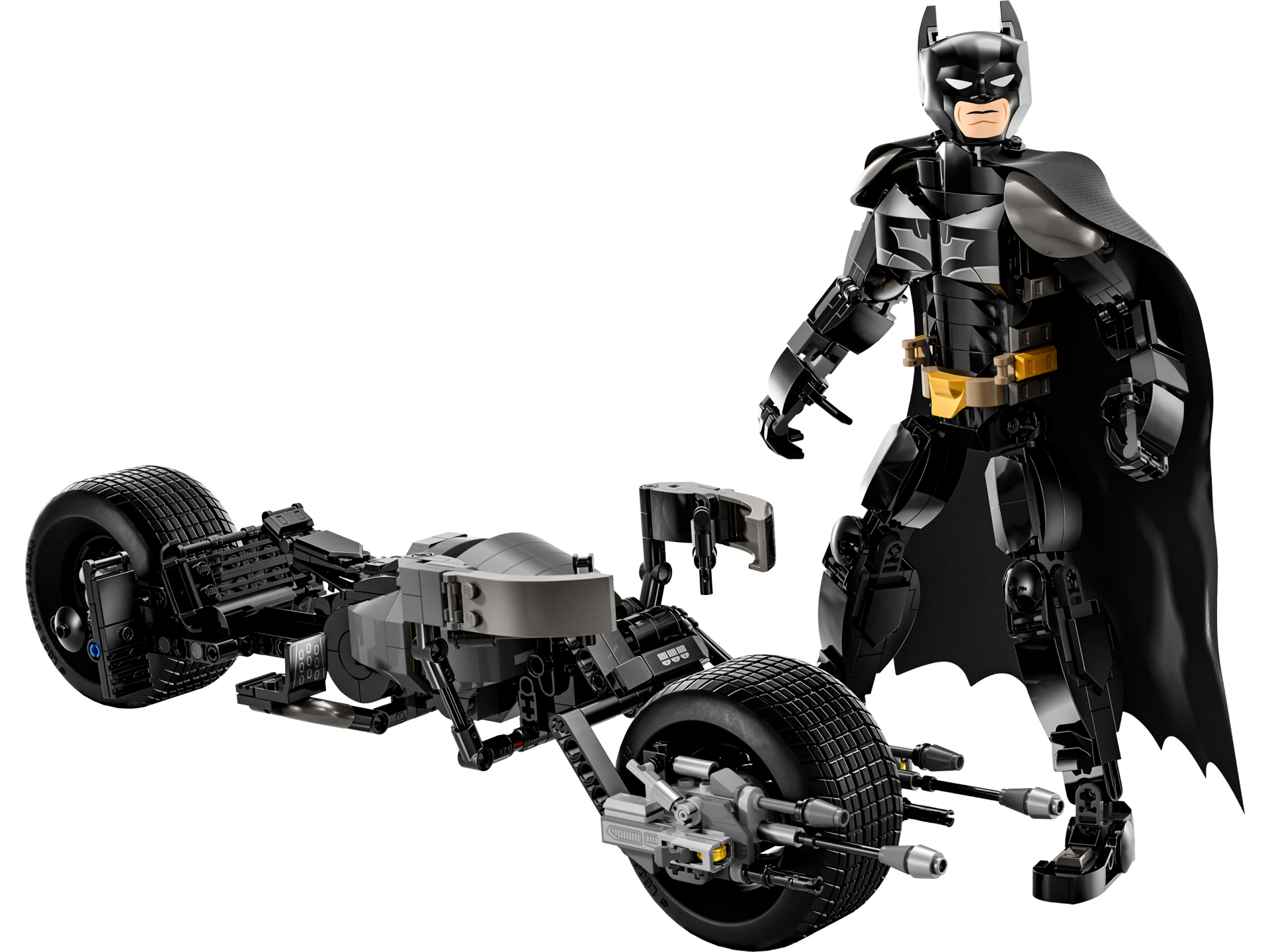 LEGO Batman 76273 - La figurine de Batman™ à construire et la moto Bat-Pod