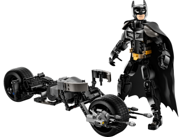 LEGO Batman 76273 - La figurine de Batman™ à construire et la moto Bat-Pod
