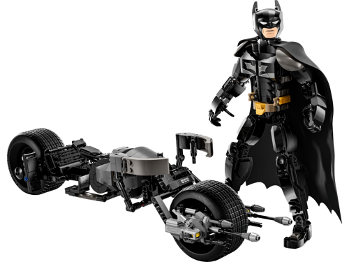 LEGO Batman 76273 - La figurine de Batman™ à construire et la moto Bat-Pod