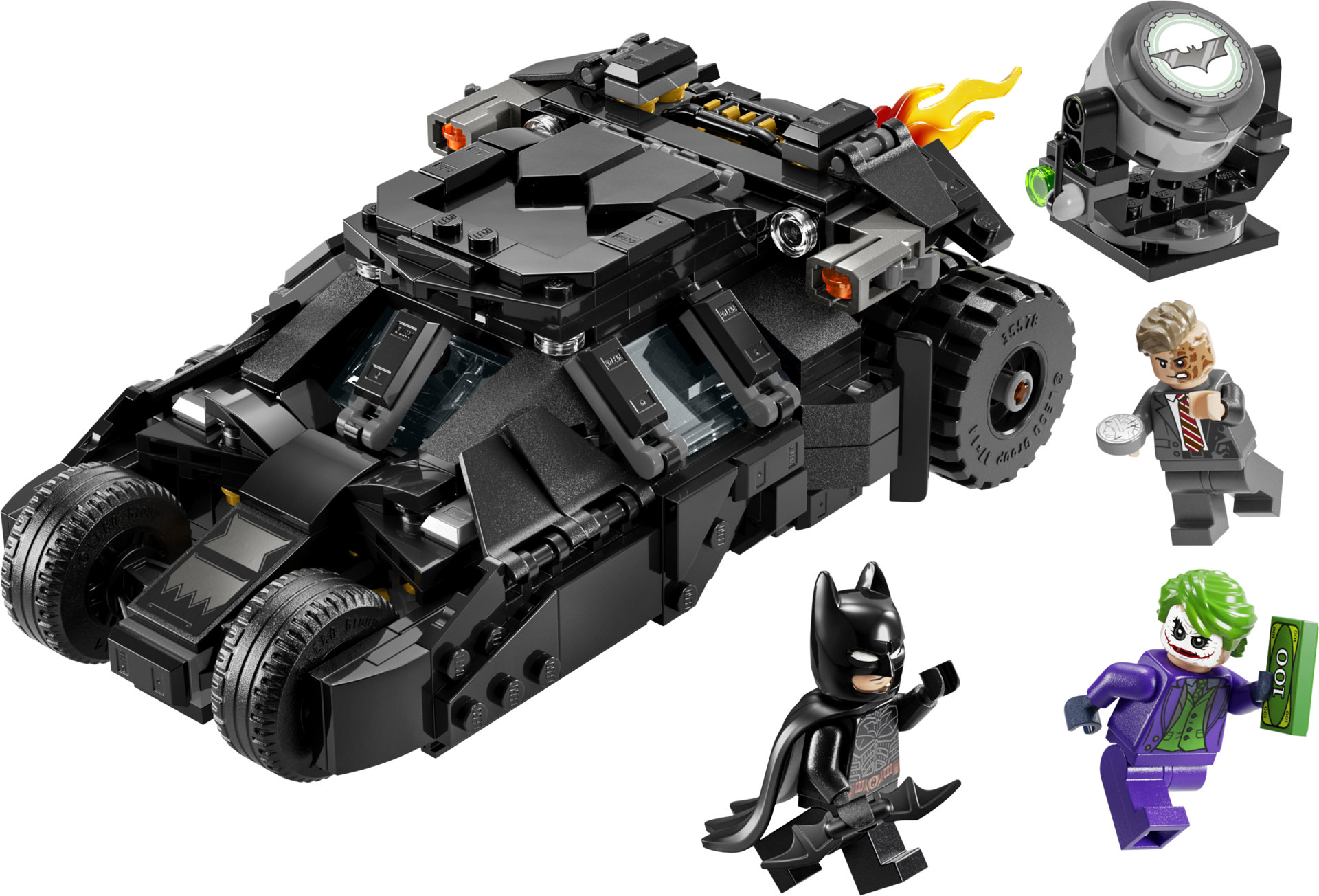 LEGO Batman 76303 - La Batmobile Tumbler de Batman™ contre Double-Face et Le Joker™