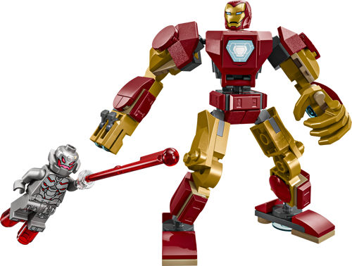 LEGO Marvel 76307 - Le robot d’Iron Man contre Ultron