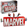 LEGO Marvel 76313 - Logo MARVEL et ses super-héros