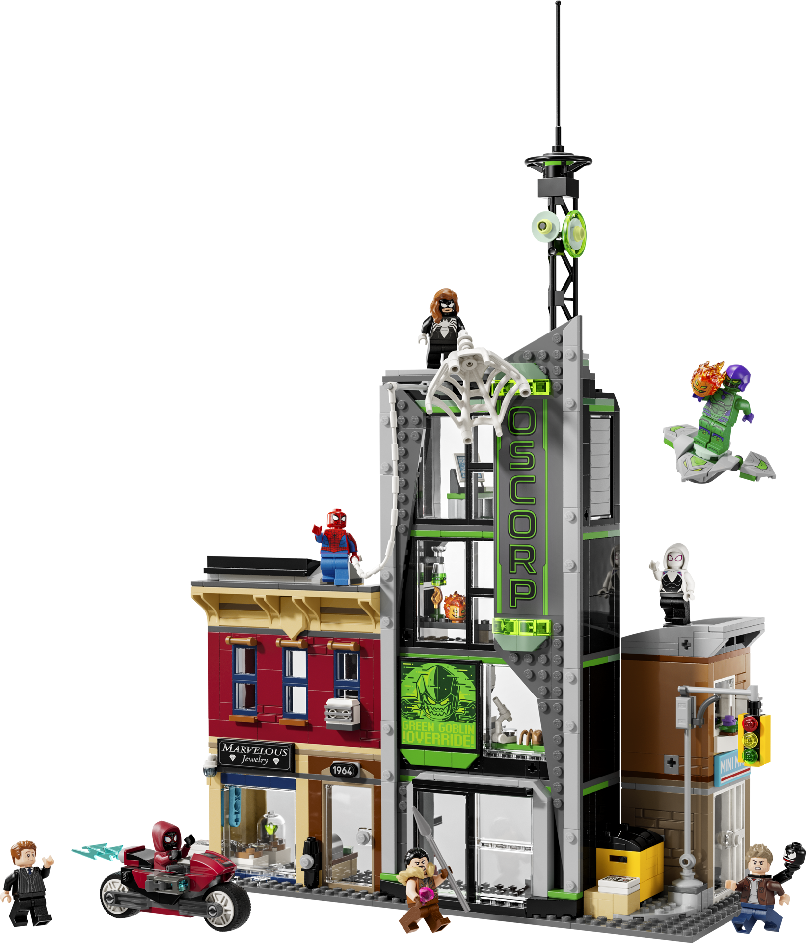 LEGO Marvel 76324 - Spider-Man contre Oscorp