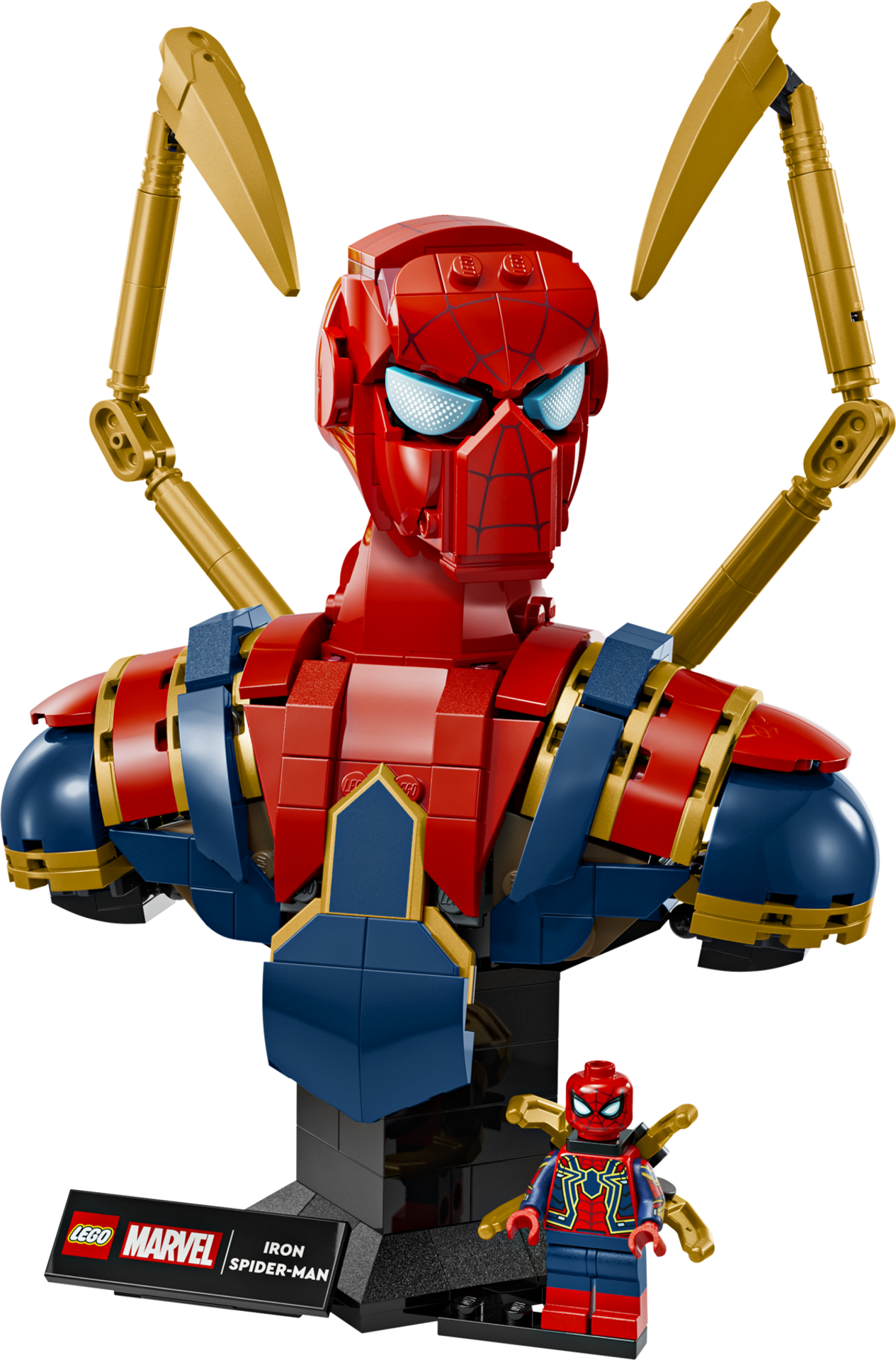 LEGO Marvel 76326 - Buste d’Iron Spider-Man