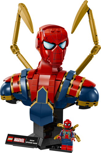 LEGO Marvel 76326 - Buste d’Iron Spider-Man