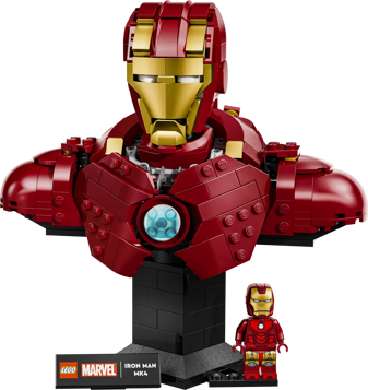 LEGO Marvel 76327 - Buste d’Iron Man MK4