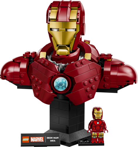 LEGO Marvel 76327 - Buste d’Iron Man MK4