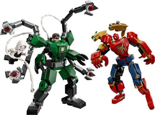 LEGO Marvel 76338 - Le combat des robots : Spider-Man contre Docteur Octopus