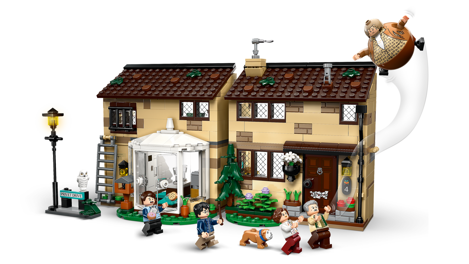 LEGO Harry Potter 76451 - Privet Drive : la visite de tante Marge