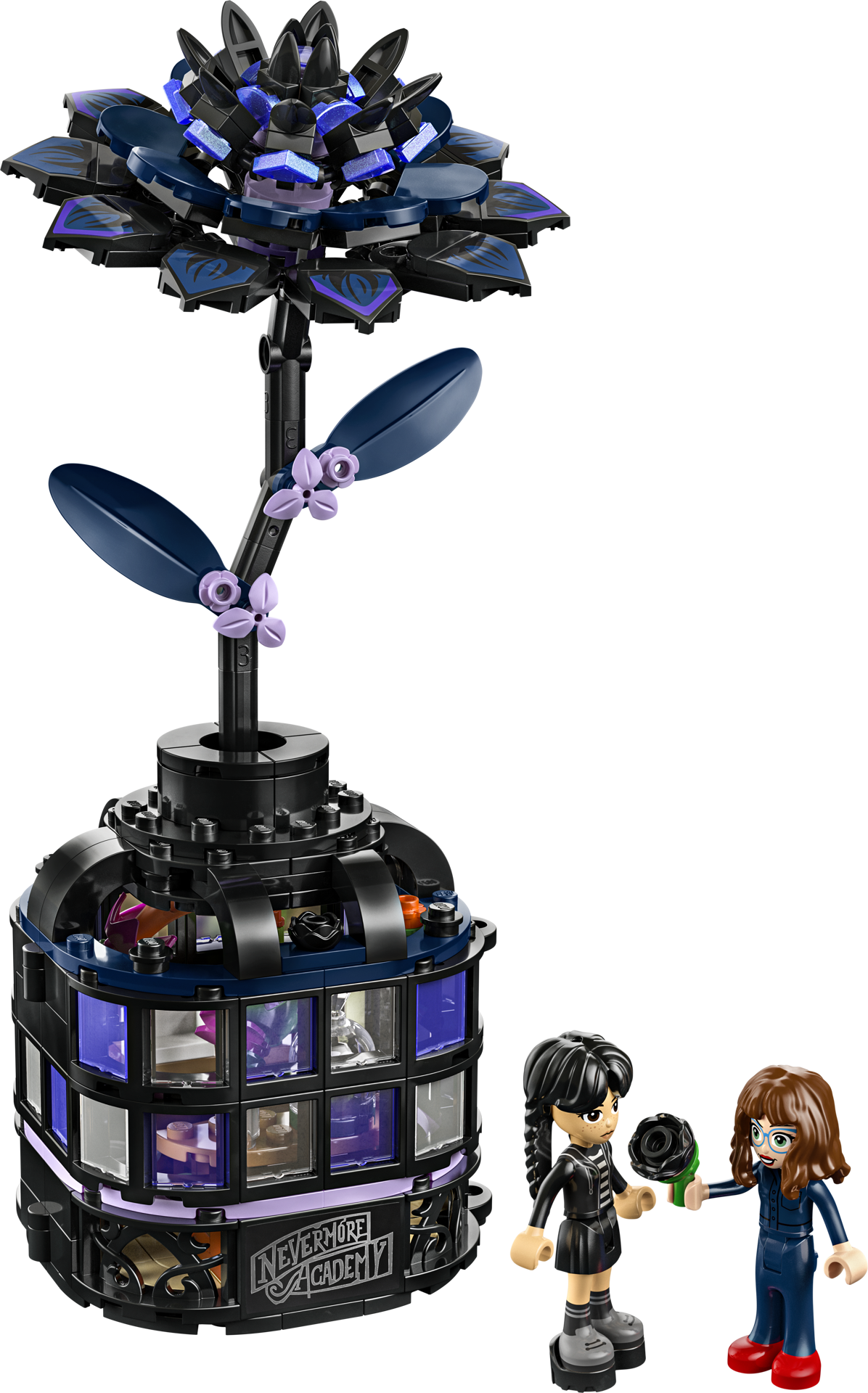 LEGO Jouets LEGO Mercredi 76784 - Le dahlia noir
