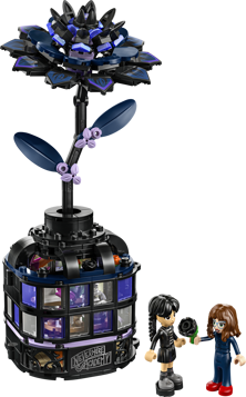 LEGO Jouets LEGO Mercredi 76784 - Le dahlia noir