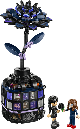 LEGO Jouets LEGO Mercredi 76784 - Le dahlia noir