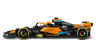 La voiture de course de Formule 1 McLaren 2023