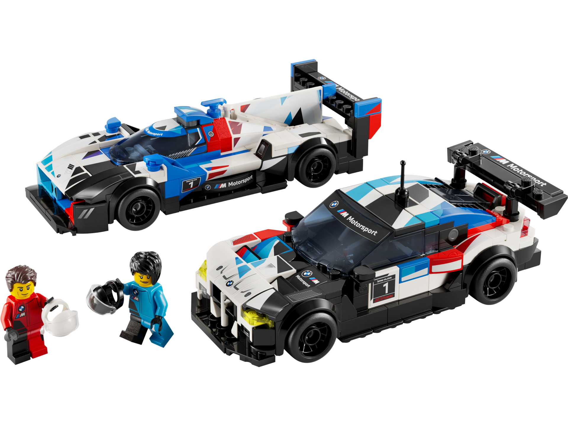 LEGO Speed Champions 76922 - Voitures de course BMW M4 GT3 et BMW M Hybrid V8