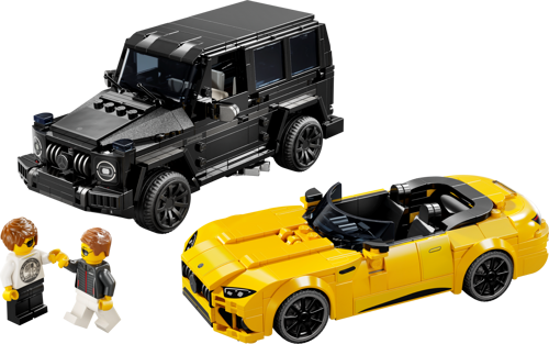 LEGO Speed Champions 76924 - Mercedes-AMG G 63 et Mercedes-AMG SL 63
