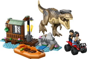 LEGO Jurassic World 76975 - Le T. rex et l’évasion sur la rivière