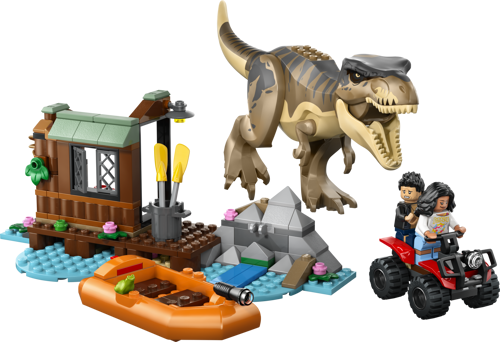 LEGO Jurassic World 76975 - Le T. rex et l’évasion sur la rivière