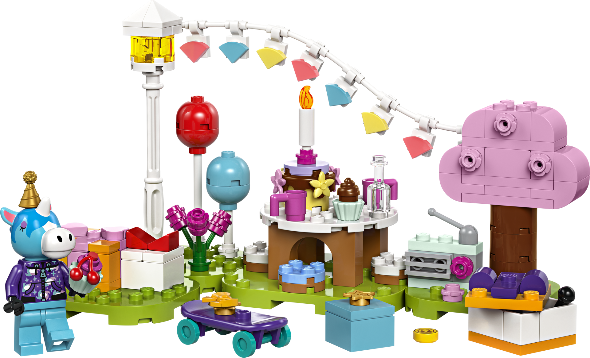 LEGO Animal Crossing 77046 - Goûter d’anniversaire de Lico