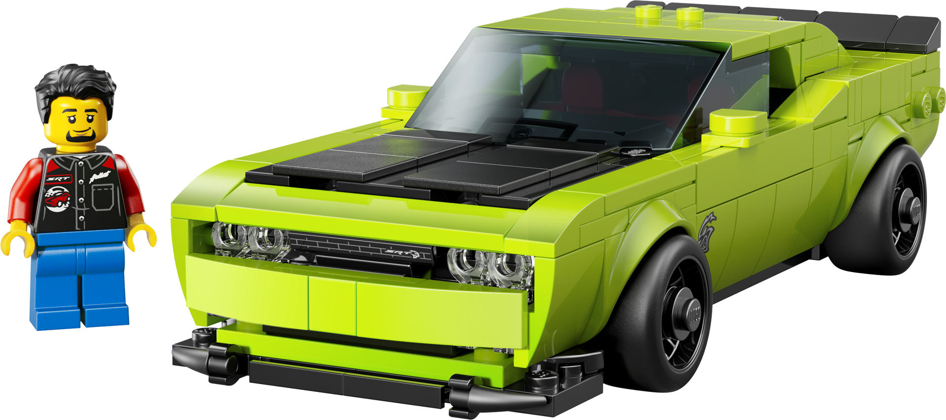 LEGO Speed Champions 77237 - Voiture de sport Dodge Challenger SRT Hellcat