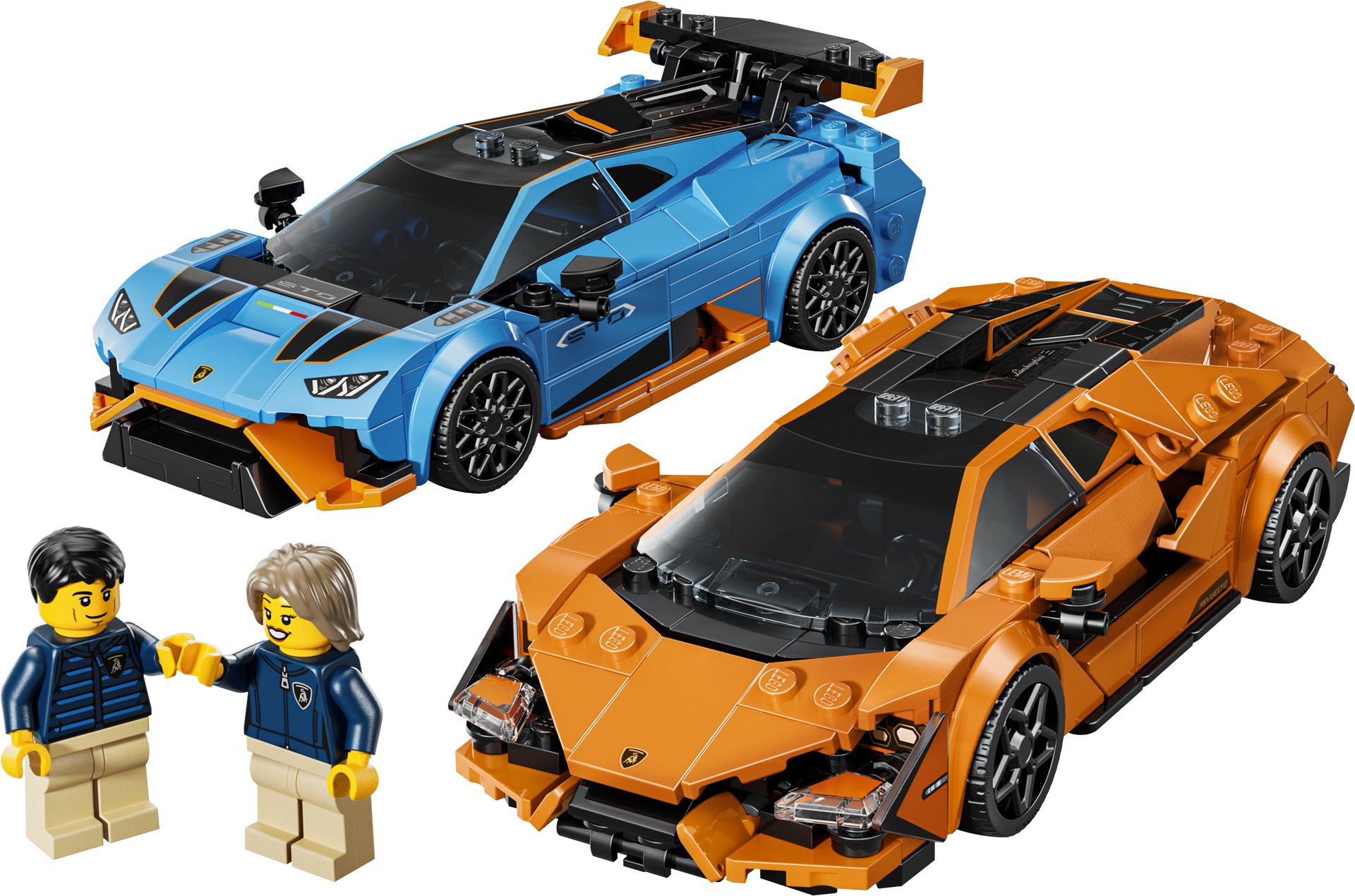 LEGO Speed Champions 77238 - Lamborghini Revuelto et Huracán STO