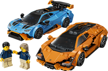 LEGO Speed Champions 77238 - Lamborghini Revuelto et Huracán STO