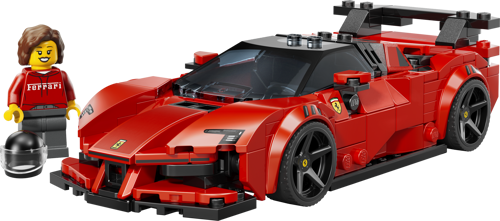 LEGO Speed Champions 77254 - Voiture de course Ferrari SF90 XX Stradale